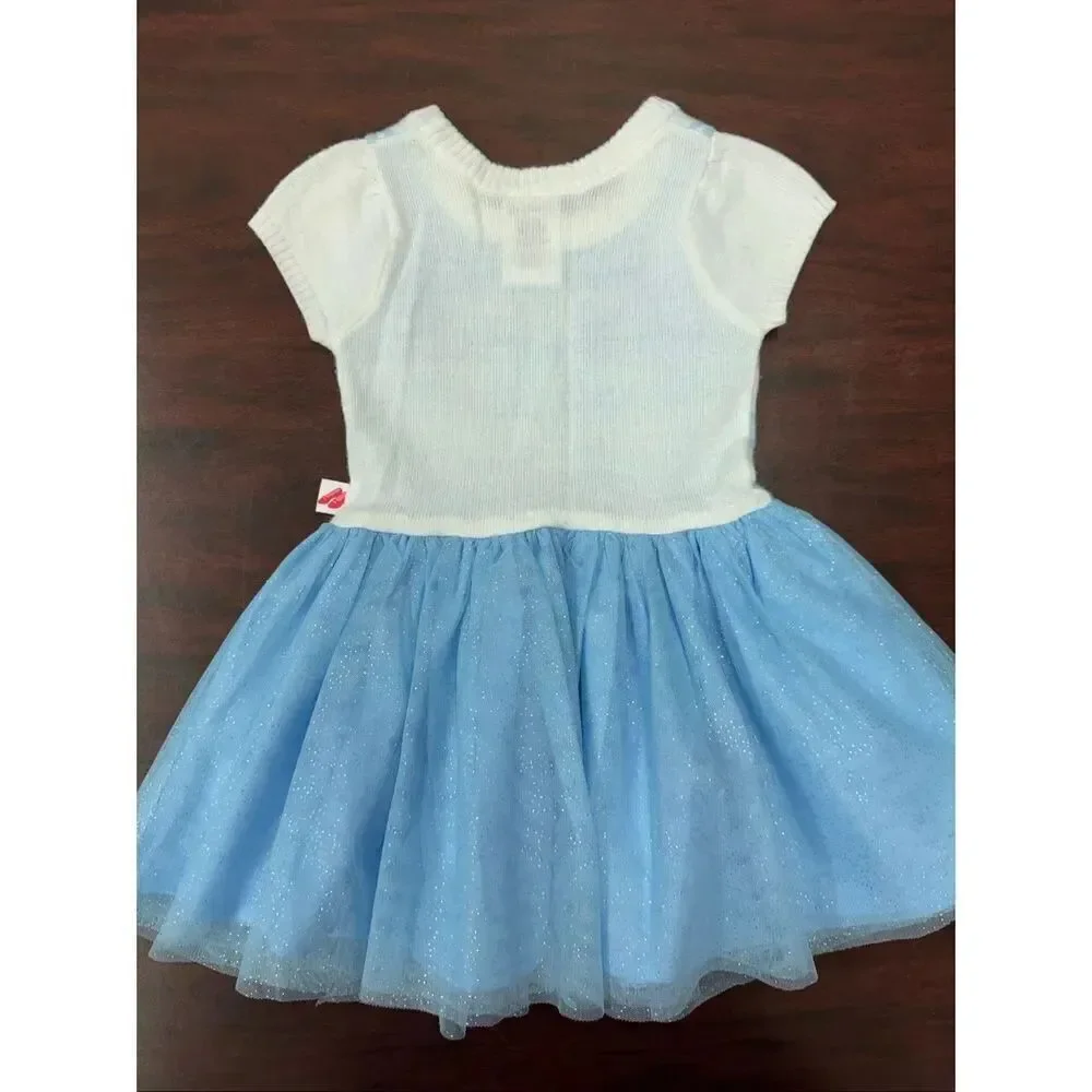 The Wizard of Oz Girls Toddler Dorothy Tutu Sweater Dress Size 2T